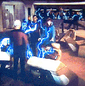 Beta Renner Entity inhabited Picard and brought the Enterprise back to its home.