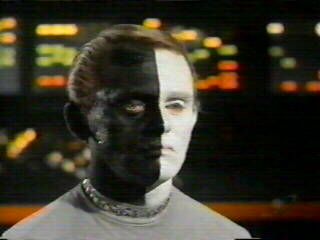 Bele - Cheronian police trying to capture Lokai - Frank Gorshin