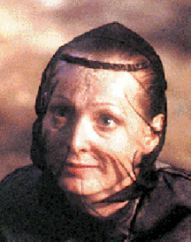 First Prelate Alcia - pleased with Lt. Tuvok's care of the children - Marnie McPhail