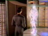 Dauphin Salia reverts to her natural form to beam down to her home planet.