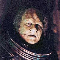 Controller Emck - captain of Malon vessel carrying radioactive waste to the void - Ken Magee